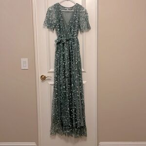 Eucalyptus green Baltic Born dress, size small